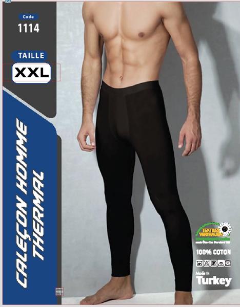 Подштанники 4 Seasons (M-2XL) 1114 black (зима)