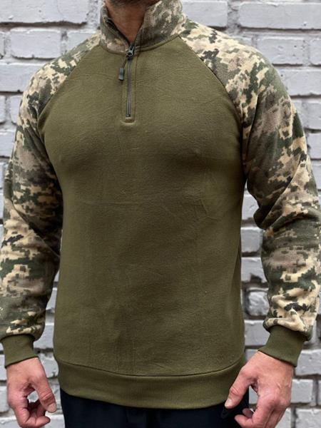 Батник 4 Seasons (M-3XL) 130 khaki (зима)