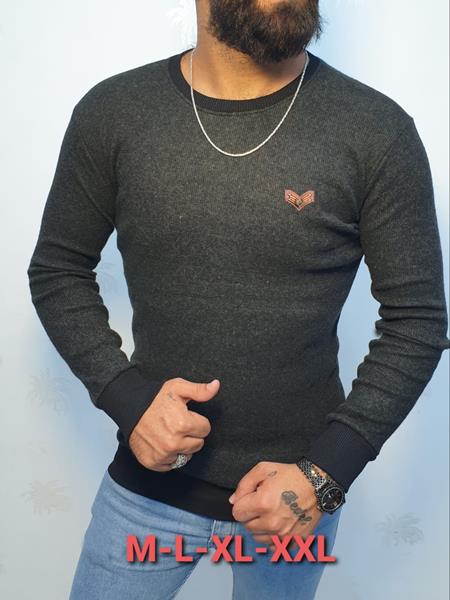 Свитер 4 Seasons (M-2XL) 134 d.grey (деми)