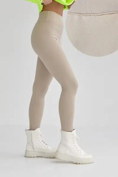 Лосины 4 Seasons (S-2XL) 138 beige (зима)