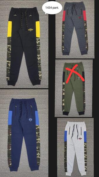 Штаны спорт 4 Seasons (S-2XL) A01-115 navy (деми)