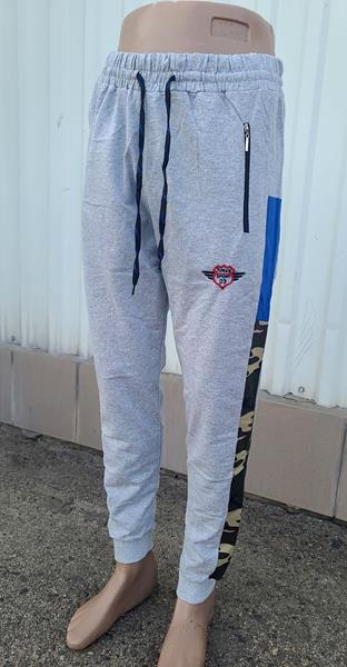 Штаны спорт 4 Seasons (S-2XL) A01-121 l.grey (деми)