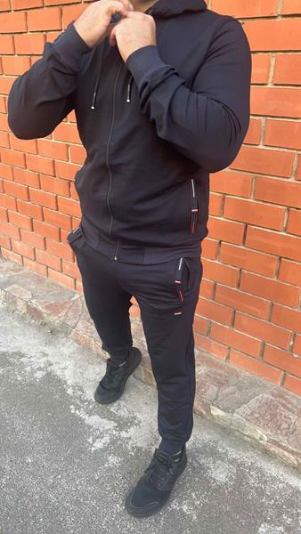 Костюм спорт 4 Seasons (S-2XL) A01-125 black (деми)