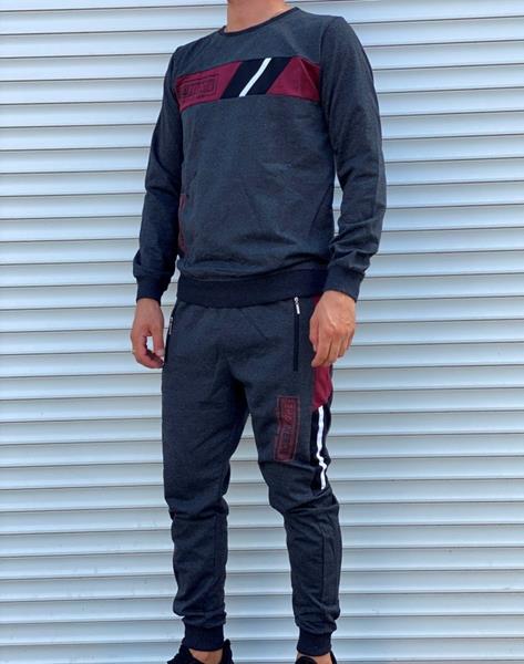 Костюм спорт 4 Seasons (S-2XL) A01-46 grey (деми)