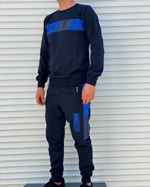 Костюм спорт 4 Seasons (S-2XL) A01-47 navy (деми)