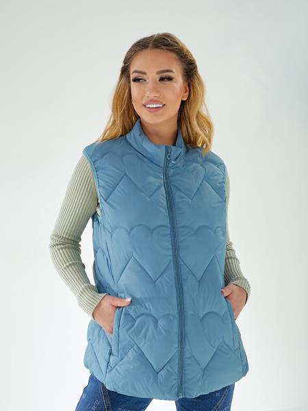 Жилетка 4 Seasons (44-52) A01-90 l.blue (деми)