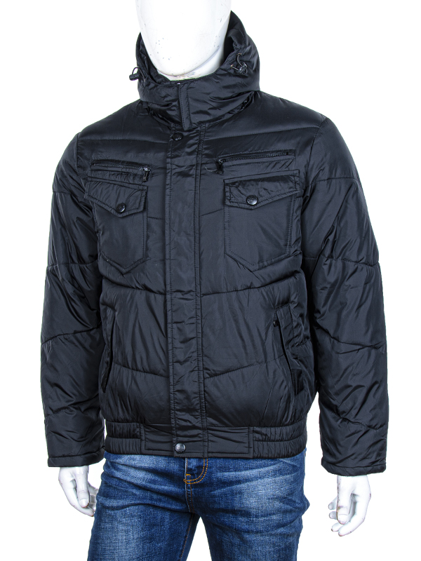 Куртка Meisty (L-4XL) 20111 black (зима)