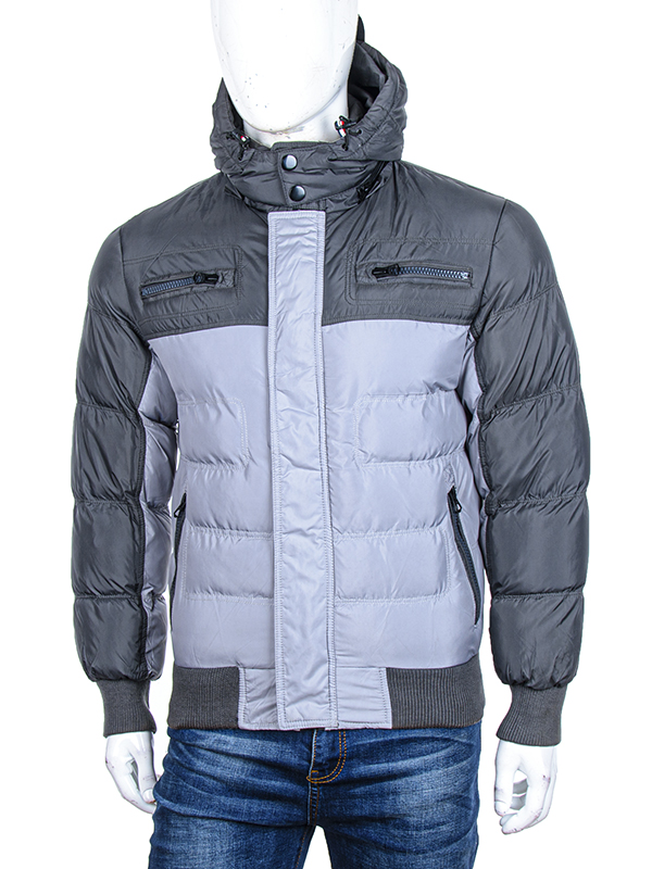 Куртка Meisty (M-2XL) 2686 grey (зима)