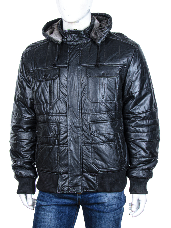 Куртка Meisty (S-2XL) CP1859M black (зима)