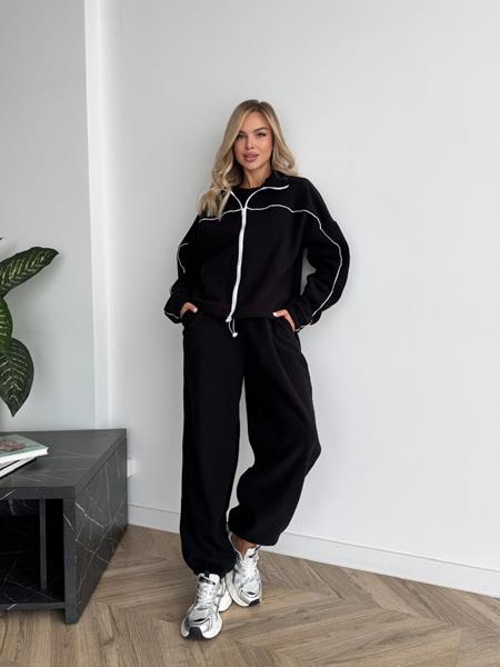 Костюм спорт Modnulya (42-52) 2488 black (зима)