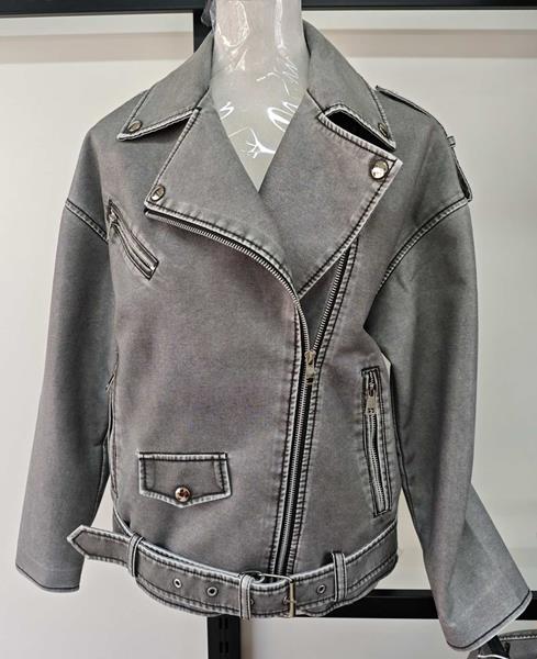 Куртка Modnulya (S-L) 3601 grey (деми)