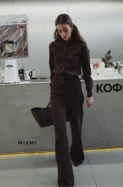 Костюм Modnulya (42-50) 6077 brown (деми)