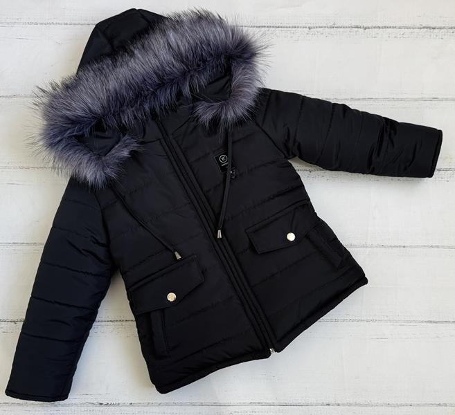 Куртка Moda school (86-110) 8461 black (зима)