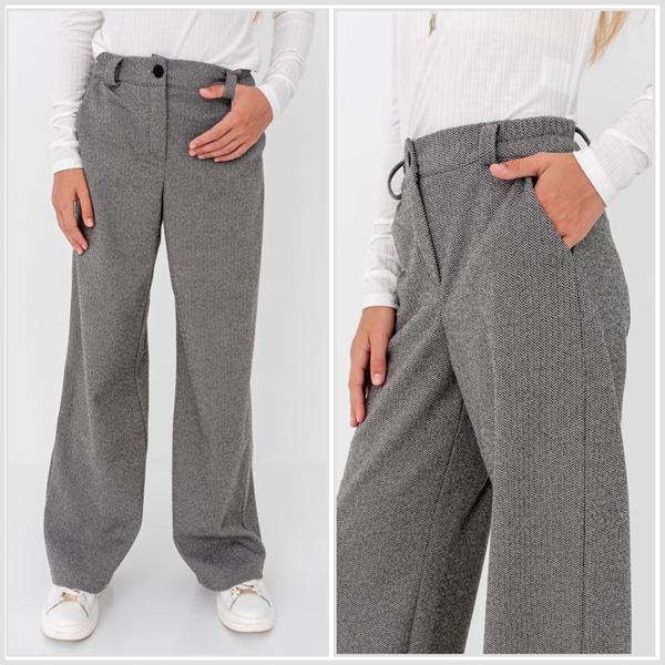 Штаны Moda school (122-152) 8516 l.grey (деми)