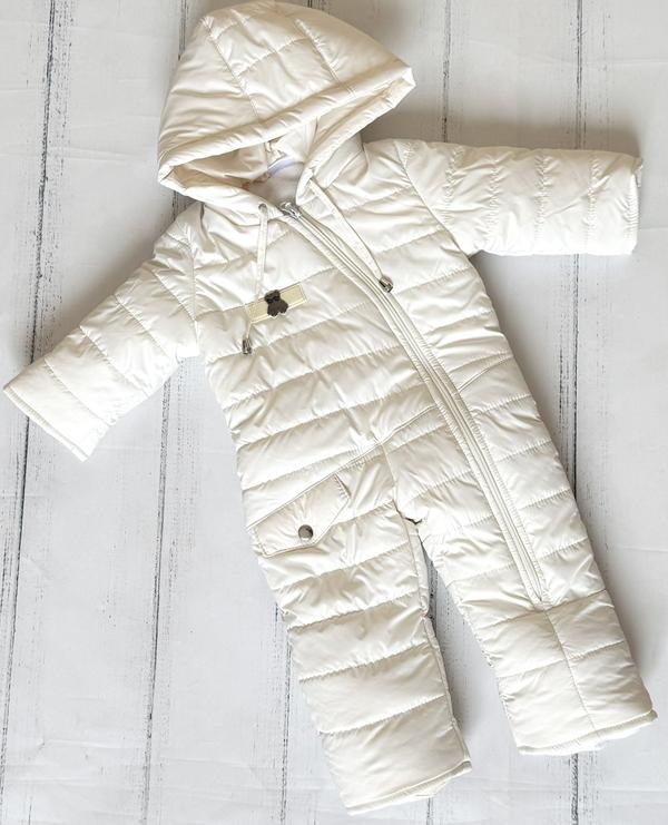 Комбинезон Moda school (68-80) 8454 milk (зима)