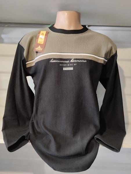 Свитер Panda (M-3XL) 1309 black (зима)