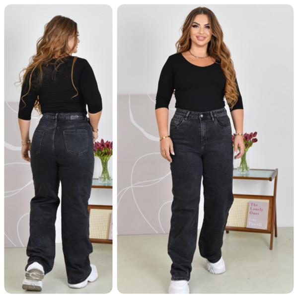 Джинсы Lady N (32-42) 880 grey (деми)