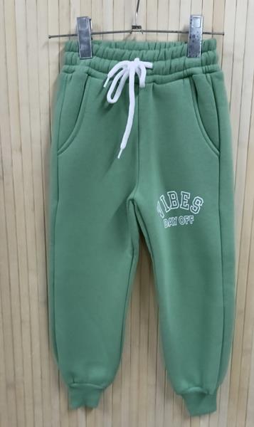 Штаны спорт Miki Maki (5-8) MM461 green (зима)