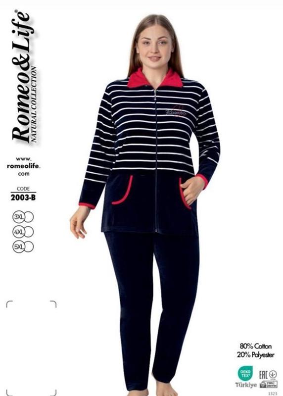 Костюм Cotpark (3XL-5XL) 2003B navy (деми)