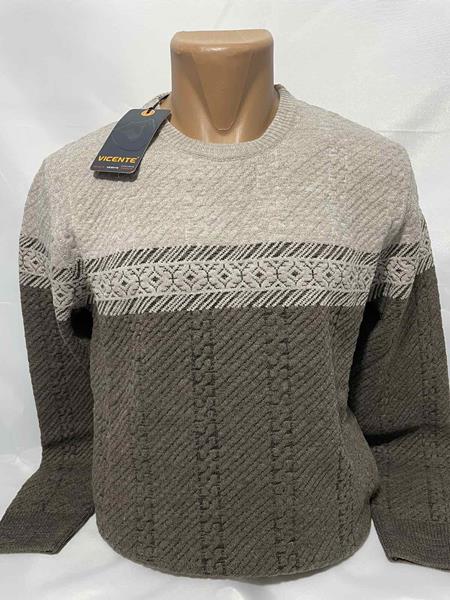 Свитер Sabihina (L-2XL) SB1243 brown (деми)