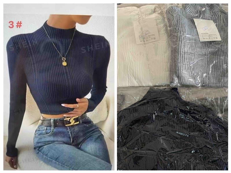 Топ Aidin-шик шок (one size) 101 black (деми)