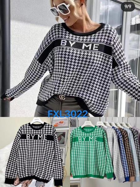 Свитер Aidin-шик шок (one size) 3022 green (деми)