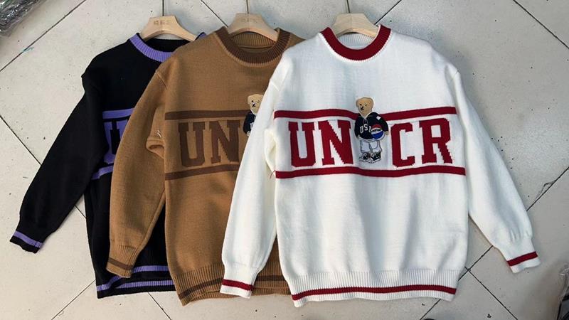 Свитер Aidin-шик шок (one size) 6618 white (деми)