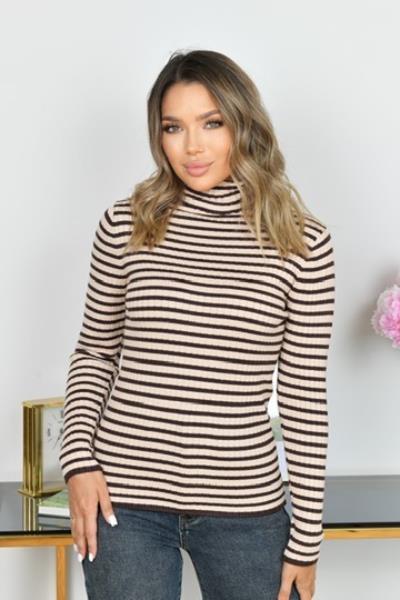 Гольф Aidin-шик шок (one size) 70 beige (деми)