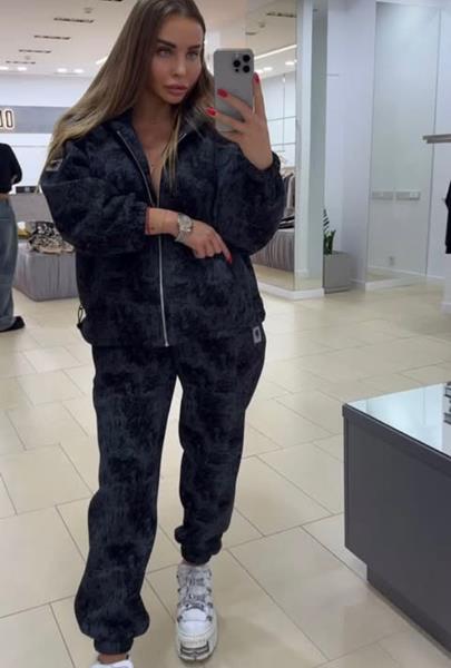 Костюм спорт Aidin-шик шок (one size) 809 black (деми)