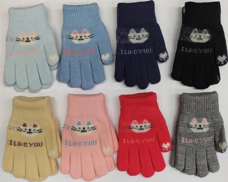 Перчатки Anjela (4-7) 5115 mix (зима)