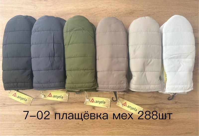 Варежки Anjela (6.5-8.5) 7-02 mix (зима)
