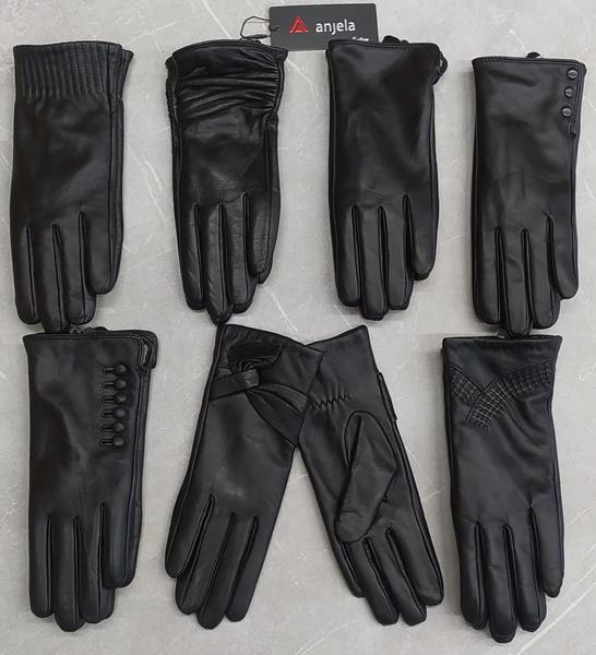 Перчатки Anjela (6.5-8.5) AN12 black (зима)