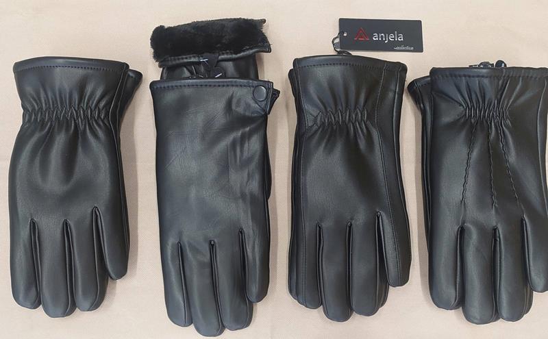 Перчатки Anjela (11-13) AN4 black (зима)