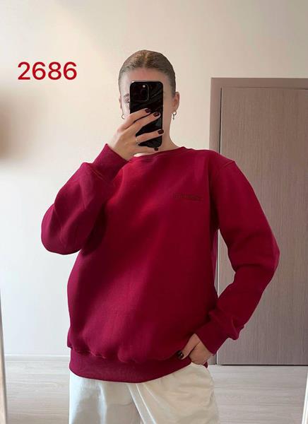 Свитер FSN (46-52) 2686 wine (зима)