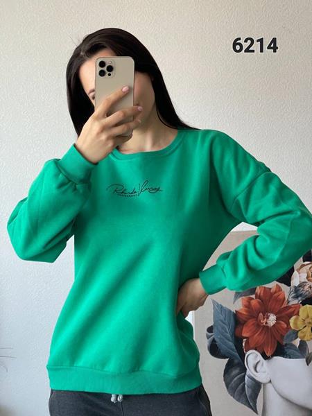 Свитер FSN (42-48) 6214 green (зима)