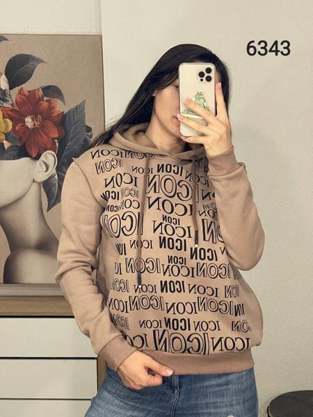 Худи FSN (42-50) 6343 d.beige (зима)