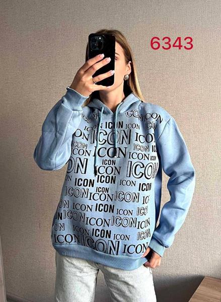 Худи FSN (42-50) 6343 l.blue (зима)