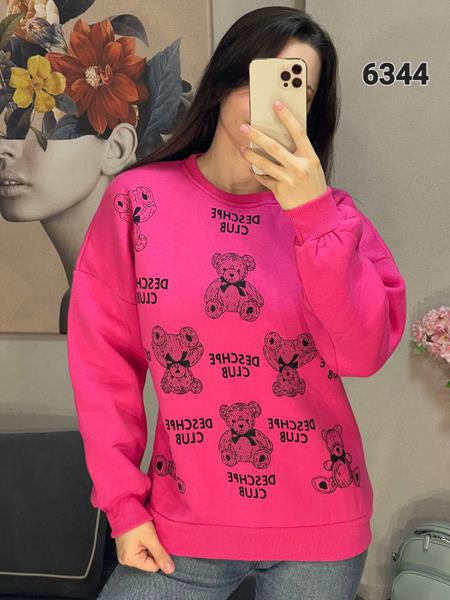 Свитер FSN (42-48) 6344 crimson (зима)