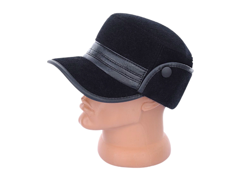 Кепка Red Hat clothes (56-60) Y612-1 black (зима)