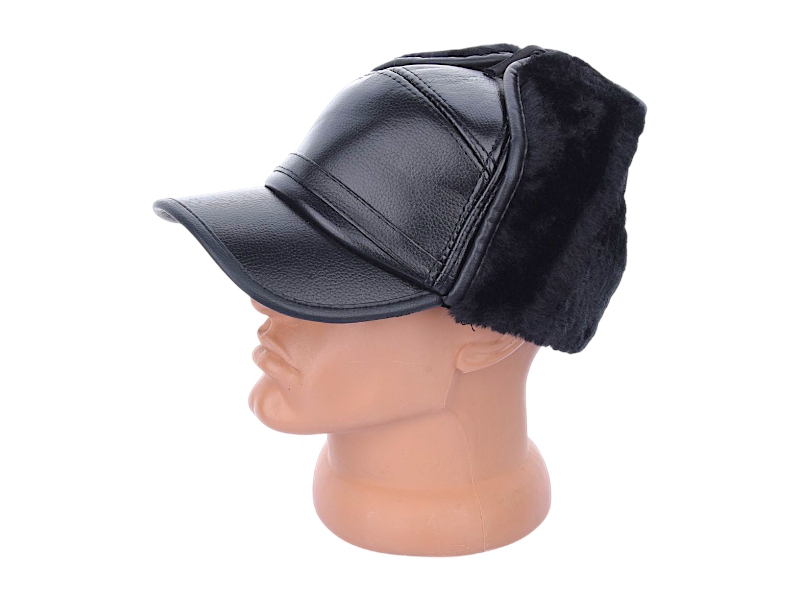 Кепка Red Hat clothes (56-60) Y613-2 black (зима)