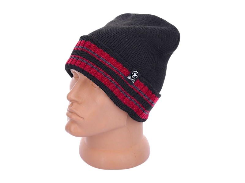 Шапка Red Hat clothes (54-60) Y618-1 red (зима)