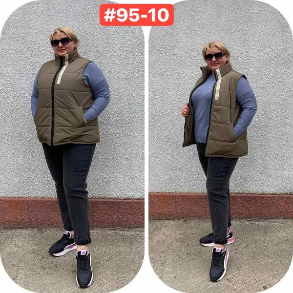 Жилетка Romeo life (52-62) 95-10 khaki (деми)