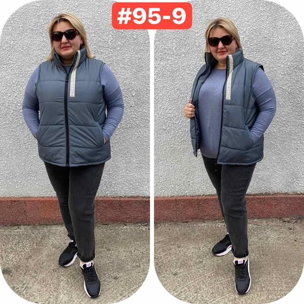 Жилетка Romeo life (52-62) 95-9 grey (деми)