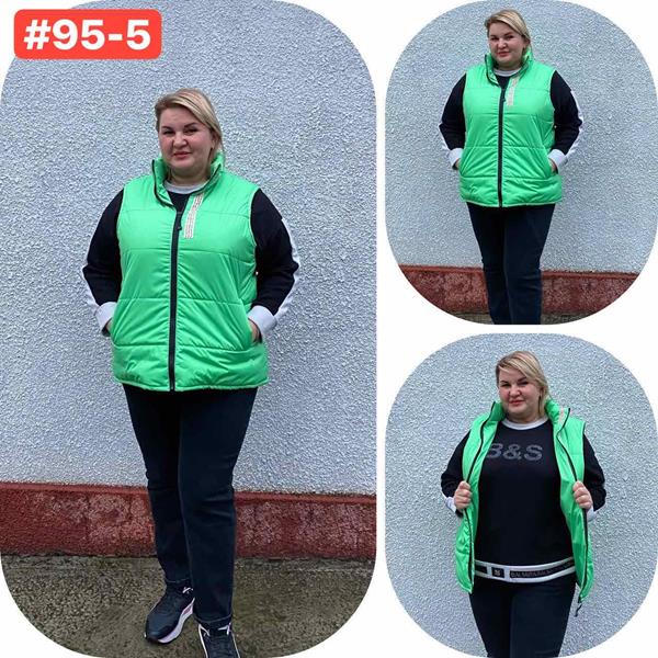 Жилетка Romeo life (52-62) 95-5 green (деми)