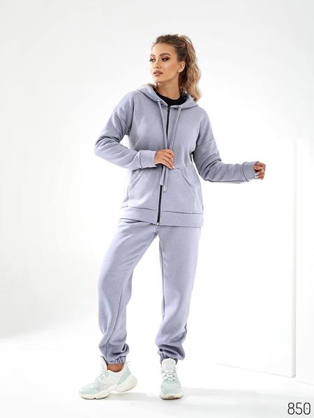 Костюм спорт Romeo life (44-58) 856 l.blue (зима)