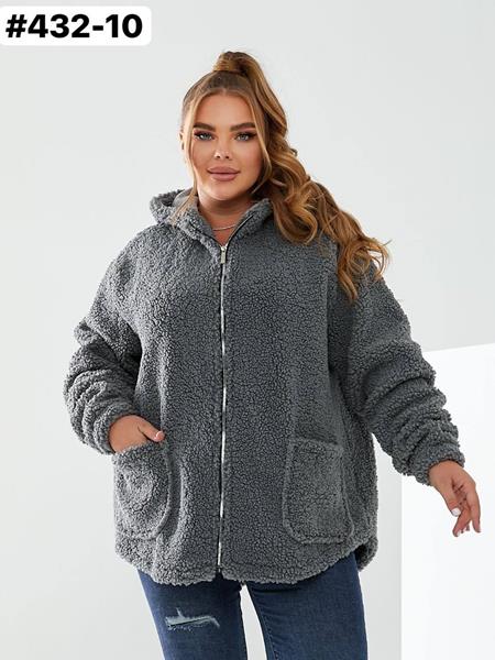 Куртка Romeo life (50-60) 432-10 grey (деми)