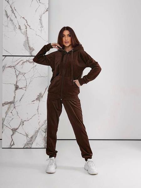 Костюм спорт Romeo life (44-58) 828 brown (деми)