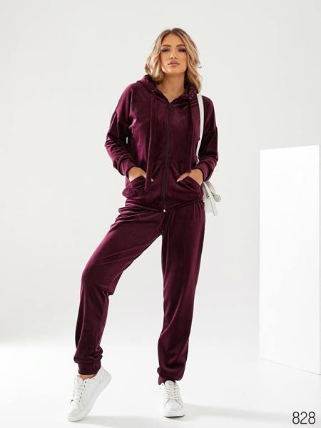 Костюм спорт Romeo life (44-58) 828 wine (деми)