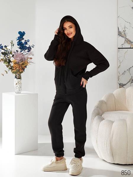 Костюм спорт Romeo life (44-58) 850 black (зима)