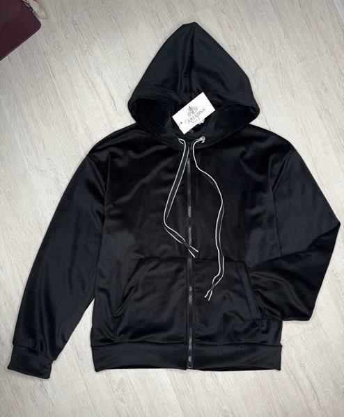 Кофта спорт Arina (42-48) 2490 black (зима)